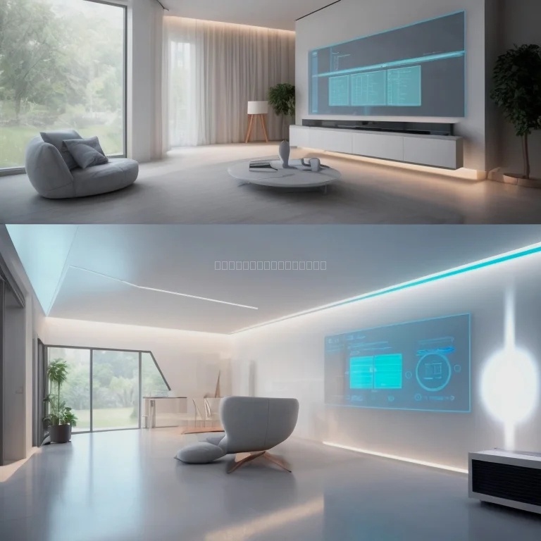 Interface homelogicai sur tablette et smartphone